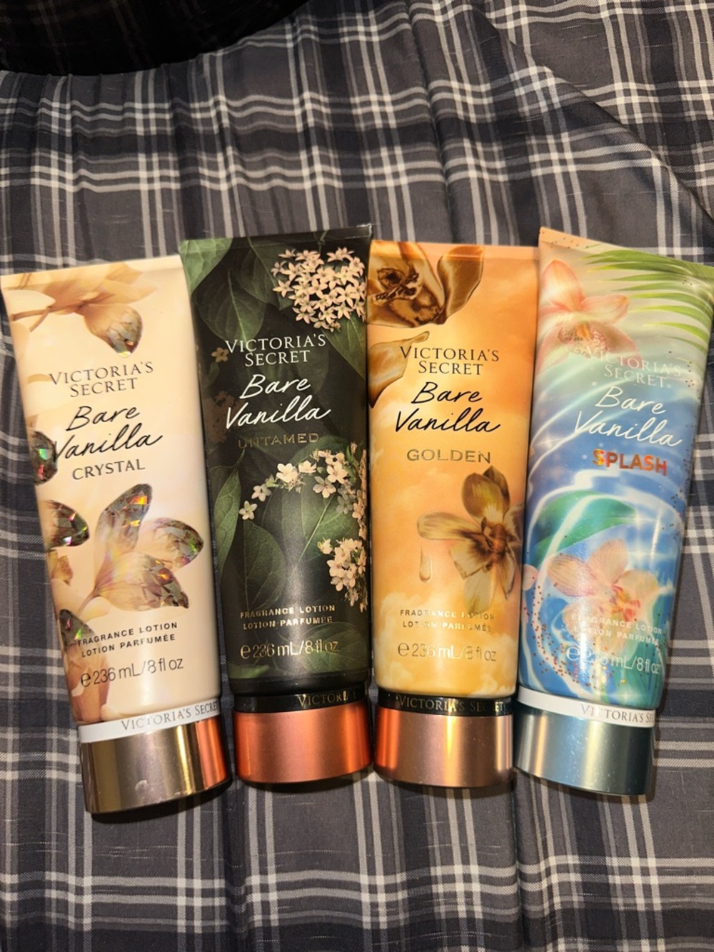 Victoria's Secret Bare Vanilla Fragrance Lotions (Limited Editions)